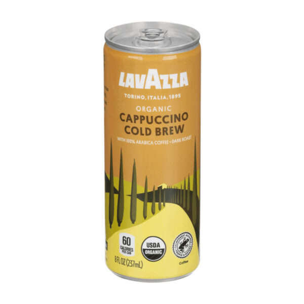 cappuccino cold brew in a can