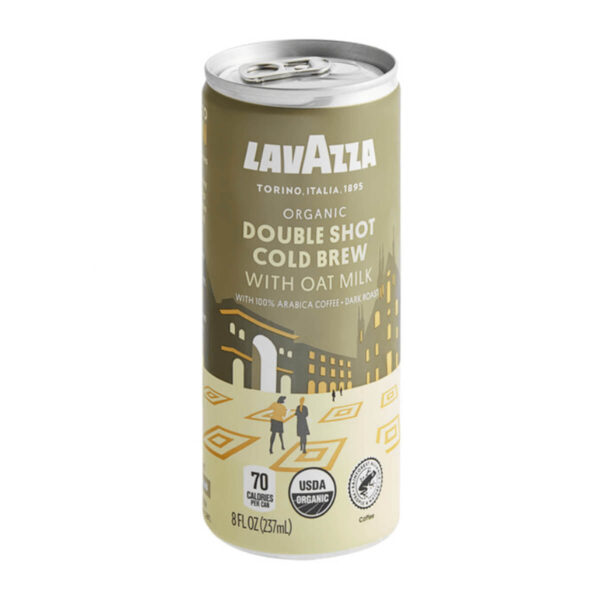 double shot cold brew in a can