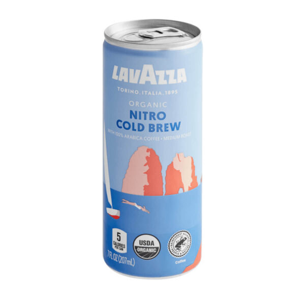 nitro cold brew in a can