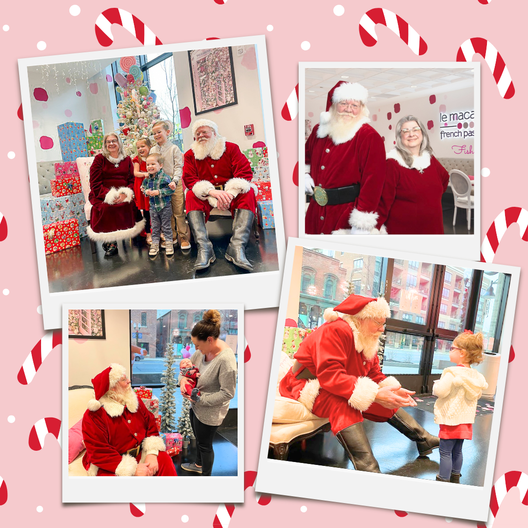 a visit with Santa in Fishers Indiana Indianapolis