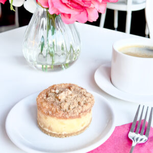 caramel apple crunch mini cake