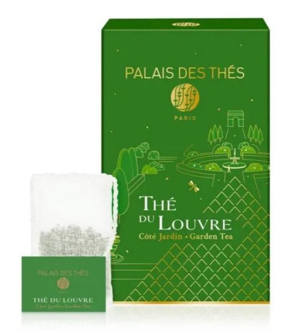 Gourmet green tea with notes of apple, plum and quince calling to mind a stroll through the Tuileries Garden of Paris