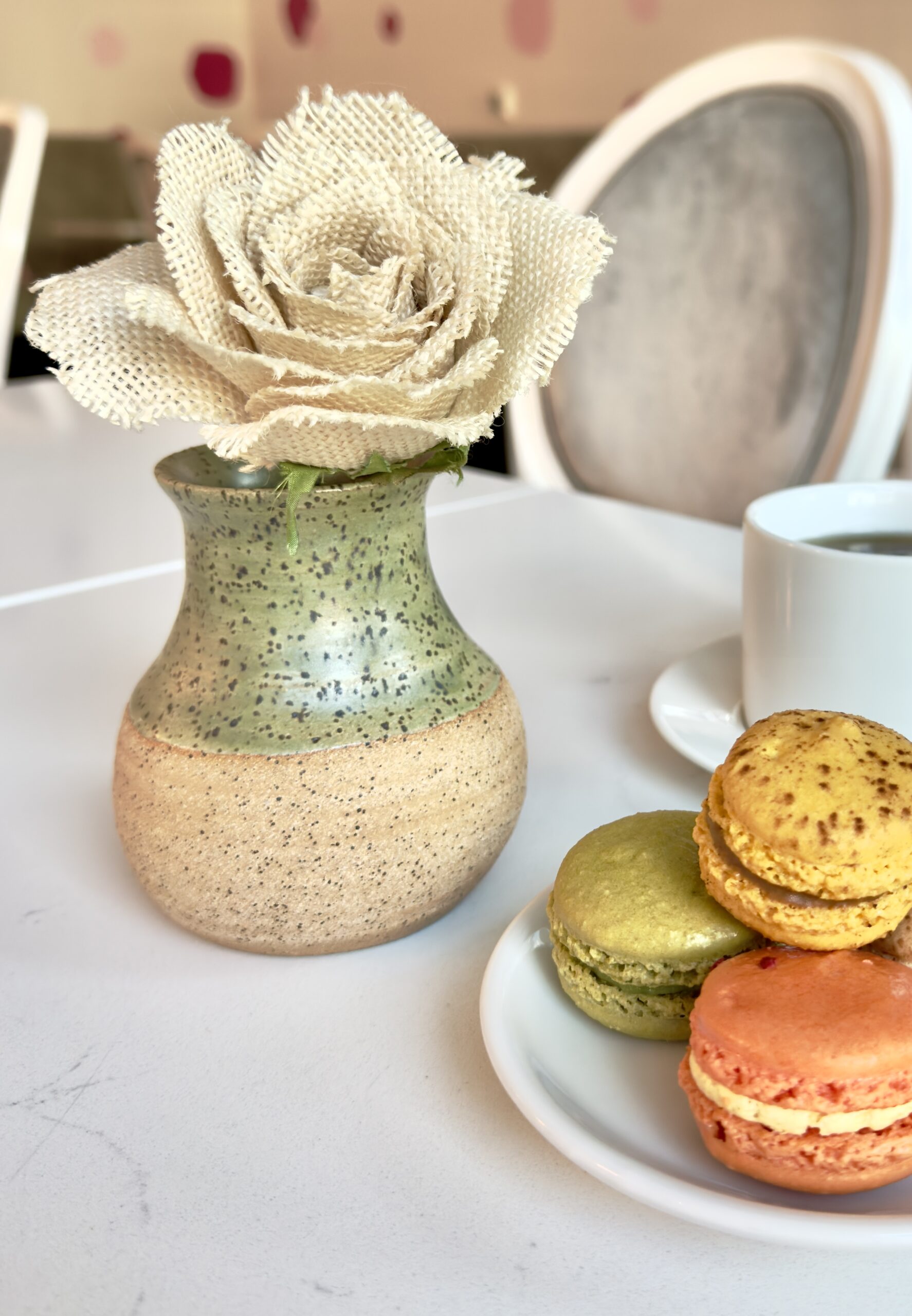 pottery pop up at Le Macaron