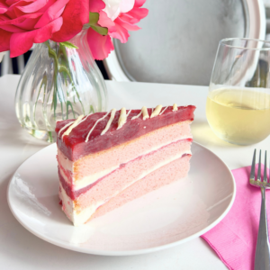 Strawberry Sensation at le macaron fishers
