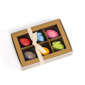 easter bonbon chocolates box of 6