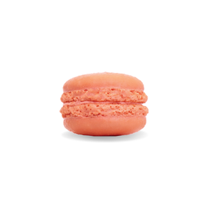 rose lychee macaron at Le Macaron Fishers